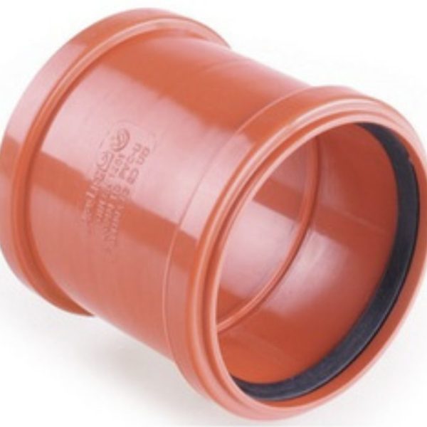 Ārējās kanalizācijas PVC dubultuzmava / Pipelife  DN110