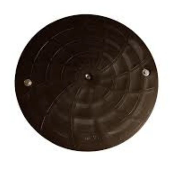 Akas vāks/315mm/slodze 1,5t plastmasas/melns